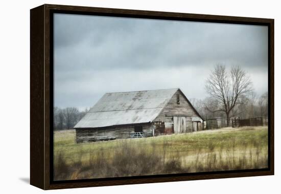 An Old Gray Barn-Jai Johnson-Framed Premier Image Canvas