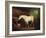 An Old Grey Mare at a Manger-George Morland-Framed Giclee Print