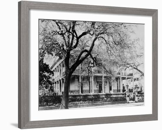 An Old Home in the Garden District of New Orleans-null-Framed Photographic Print