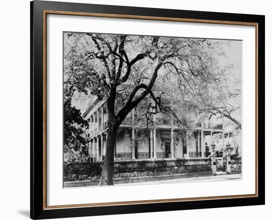 An Old Home in the Garden District of New Orleans-null-Framed Photographic Print