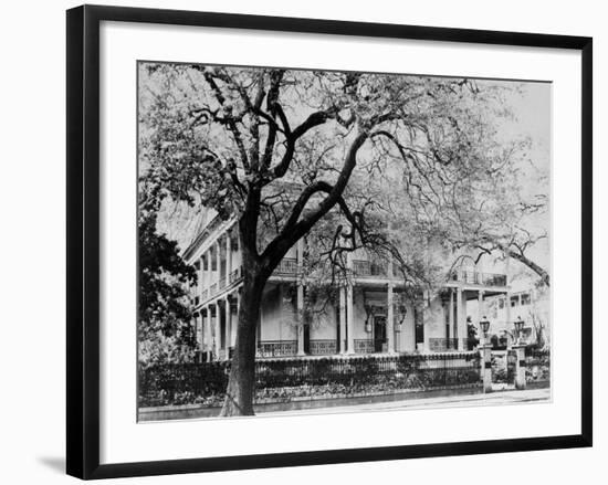 An Old Home in the Garden District of New Orleans-null-Framed Photographic Print