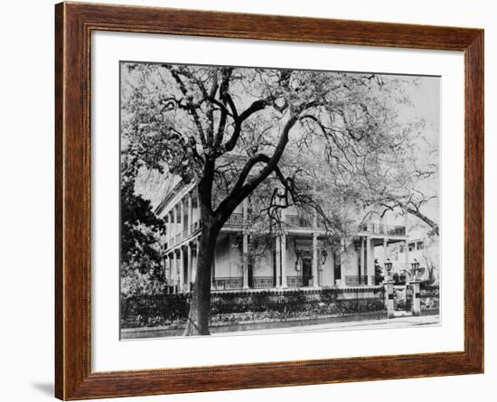 An Old Home in the Garden District of New Orleans-null-Framed Photographic Print