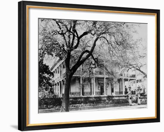 An Old Home in the Garden District of New Orleans-null-Framed Photographic Print