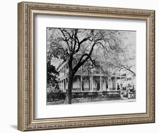 An Old Home in the Garden District of New Orleans-null-Framed Photographic Print