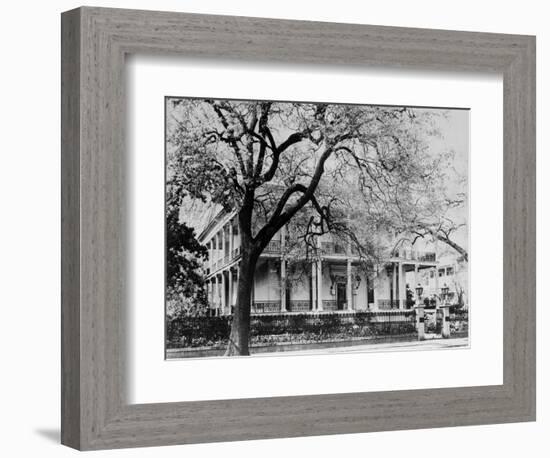 An Old Home in the Garden District of New Orleans-null-Framed Photographic Print