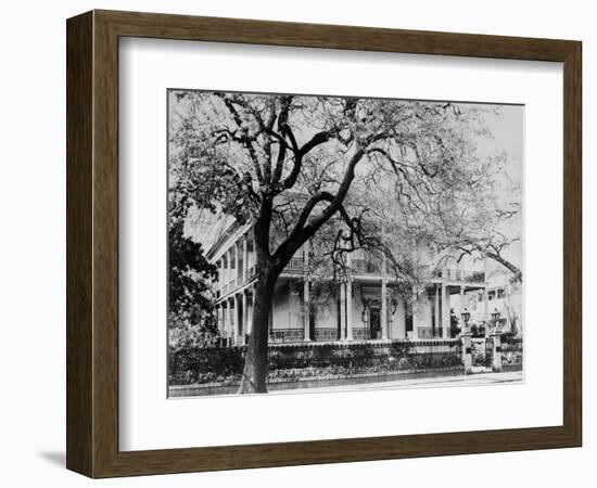 An Old Home in the Garden District of New Orleans-null-Framed Photographic Print