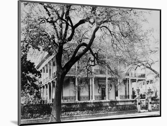 An Old Home in the Garden District of New Orleans-null-Mounted Photographic Print