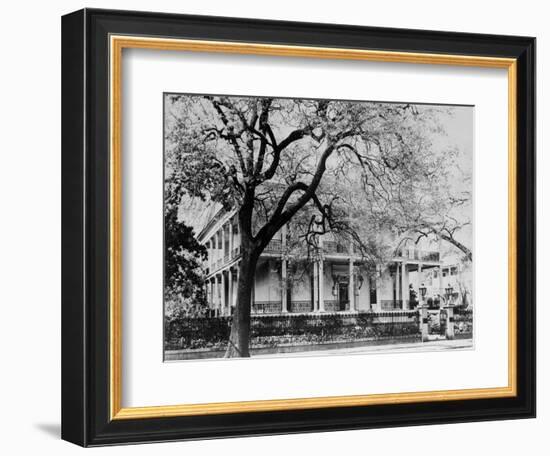 An Old Home in the Garden District of New Orleans-null-Framed Photographic Print