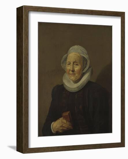 An Old Lady, 1628-Frans Hals-Framed Giclee Print