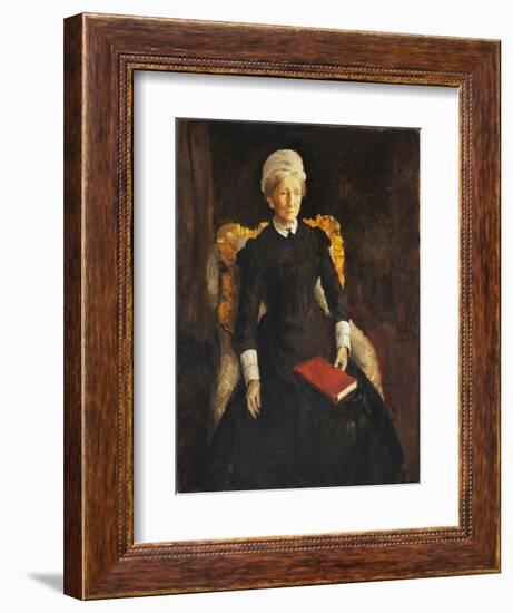 An Old Lady-Augustus Edwin John-Framed Giclee Print