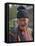 An Old Man at Trashigang Wearing the Traditional Gho Robe of All Bhutanese Men-Nigel Pavitt-Framed Premier Image Canvas