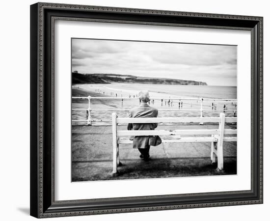 An Old Man & the Sea-Rory Garforth-Framed Photographic Print