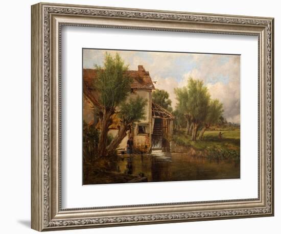 An Old Mill Near Worcester, 1880-Benjamin Williams Leader-Framed Giclee Print