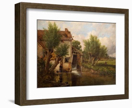 An Old Mill Near Worcester, 1880-Benjamin Williams Leader-Framed Giclee Print