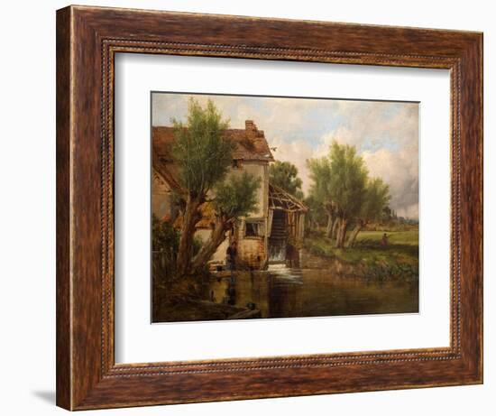 An Old Mill Near Worcester, 1880-Benjamin Williams Leader-Framed Giclee Print