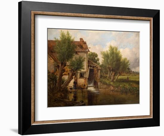 An Old Mill Near Worcester, 1880-Benjamin Williams Leader-Framed Giclee Print