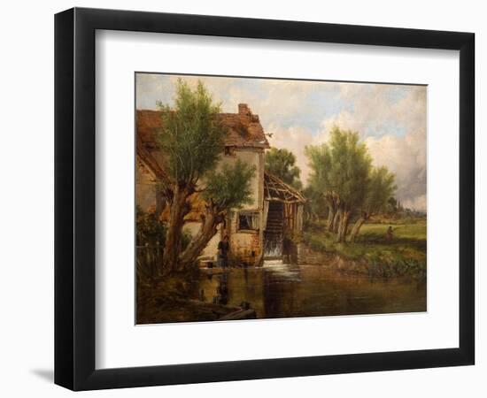 An Old Mill Near Worcester, 1880-Benjamin Williams Leader-Framed Giclee Print