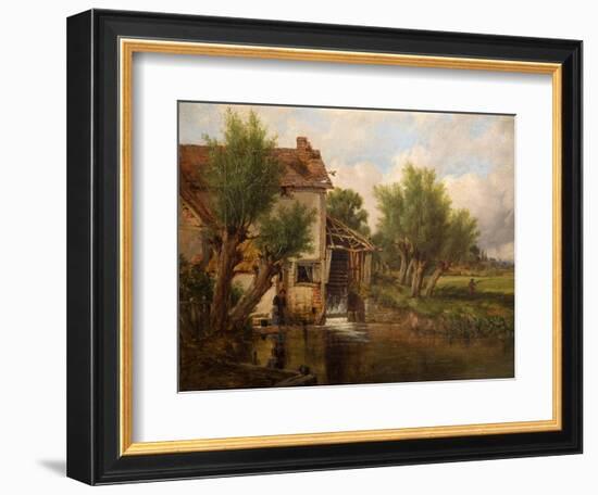 An Old Mill Near Worcester, 1880-Benjamin Williams Leader-Framed Giclee Print