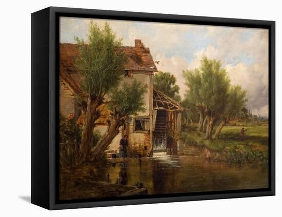 An Old Mill Near Worcester, 1880-Benjamin Williams Leader-Framed Premier Image Canvas