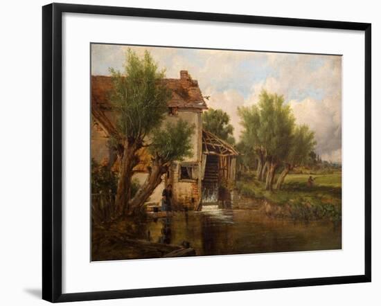 An Old Mill Near Worcester, 1880-Benjamin Williams Leader-Framed Giclee Print