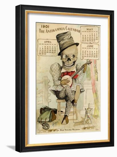 An Old Negro Melody-Louis Crucius-Framed Giclee Print