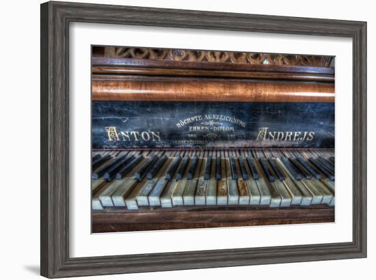 An Old Piano-Nathan Wright-Framed Photographic Print