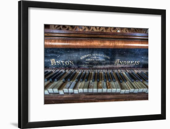 An Old Piano-Nathan Wright-Framed Photographic Print