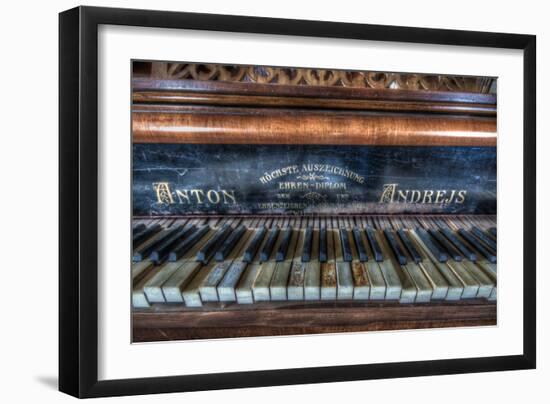 An Old Piano-Nathan Wright-Framed Photographic Print