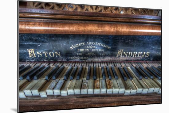 An Old Piano-Nathan Wright-Mounted Photographic Print