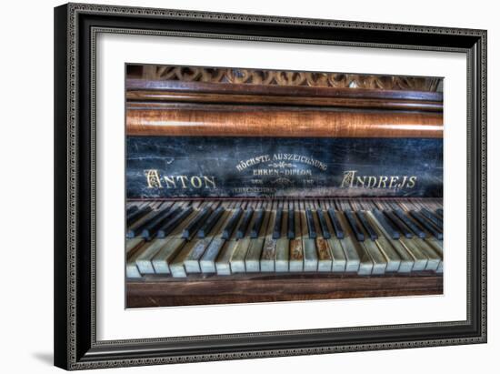 An Old Piano-Nathan Wright-Framed Photographic Print