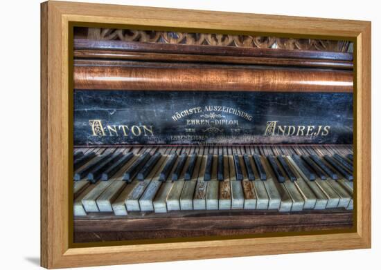 An Old Piano-Nathan Wright-Framed Premier Image Canvas