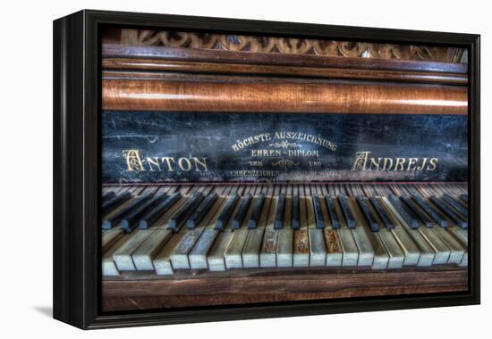An Old Piano-Nathan Wright-Framed Premier Image Canvas
