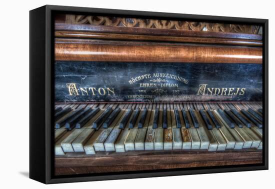 An Old Piano-Nathan Wright-Framed Premier Image Canvas