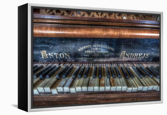 An Old Piano-Nathan Wright-Framed Premier Image Canvas