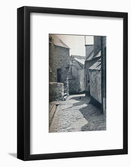 An old portion of St Ives, Cornwall, scheduled as a slum clearance area, 1935-Unknown-Framed Photographic Print