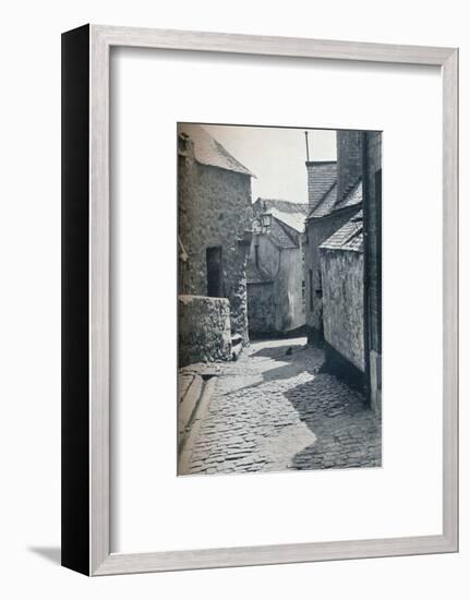 An old portion of St Ives, Cornwall, scheduled as a slum clearance area, 1935-Unknown-Framed Photographic Print