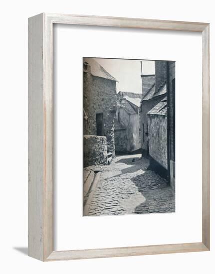 An old portion of St Ives, Cornwall, scheduled as a slum clearance area, 1935-Unknown-Framed Photographic Print