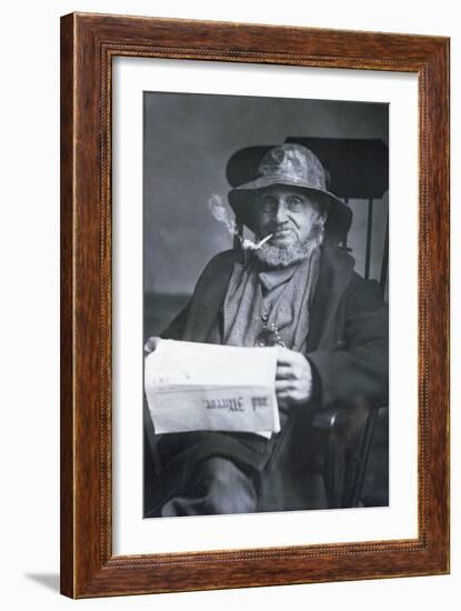 An Old Salt-American Photographer-Framed Giclee Print