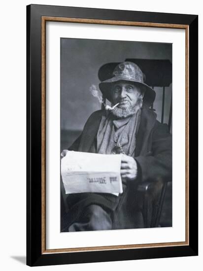 An Old Salt-American Photographer-Framed Giclee Print