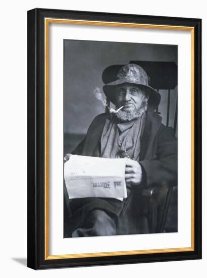 An Old Salt-American Photographer-Framed Giclee Print