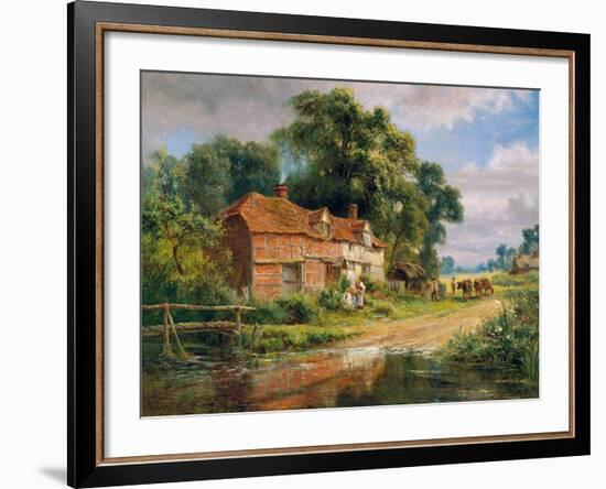 An Old Surrey Farm-Robert Gallon-Framed Giclee Print