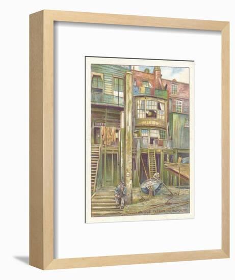 'An Old Tavern, Limehouse', 1929-Unknown-Framed Giclee Print