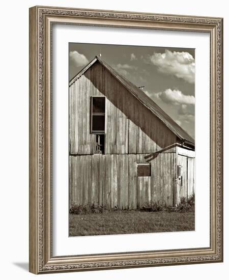 An Old Timber Barn in Ohio-Rip Smith-Framed Photographic Print