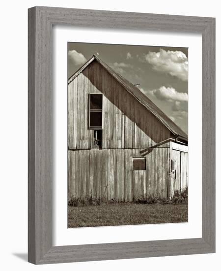 An Old Timber Barn in Ohio-Rip Smith-Framed Photographic Print