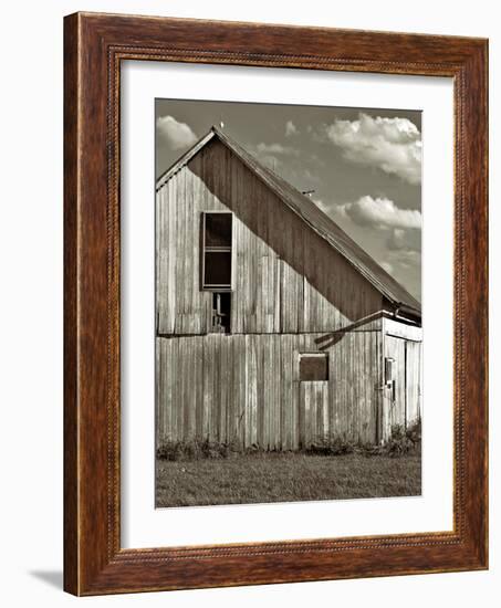 An Old Timber Barn in Ohio-Rip Smith-Framed Photographic Print