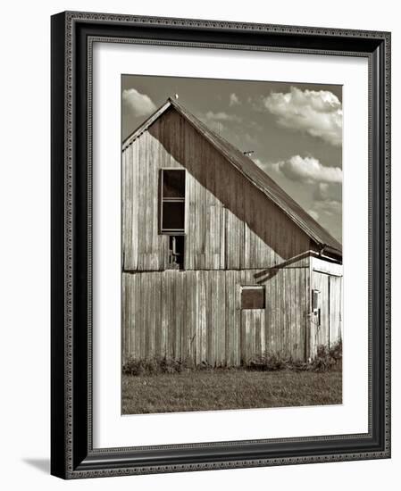 An Old Timber Barn in Ohio-Rip Smith-Framed Photographic Print