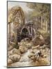 An Old Water Mill-Myles Birket Foster-Mounted Giclee Print