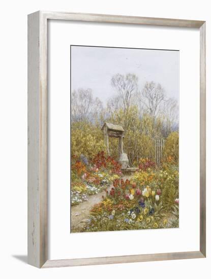 An Old Well, Brook, Surrey-Helen Allingham-Framed Giclee Print