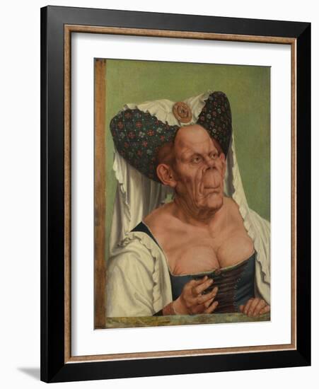 An Old Woman (The Ugly Duches), C. 1513-Quentin Massys-Framed Giclee Print