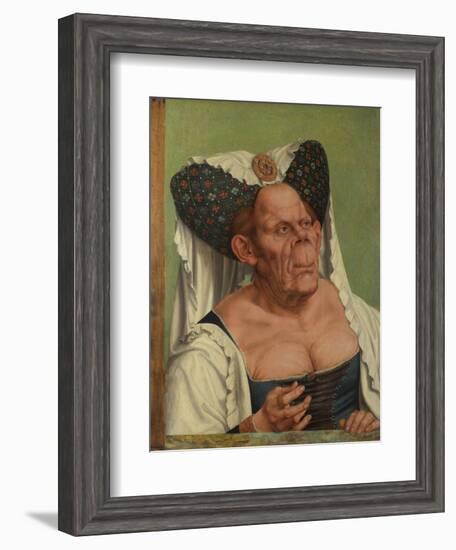 An Old Woman (The Ugly Duches), C. 1513-Quentin Massys-Framed Giclee Print